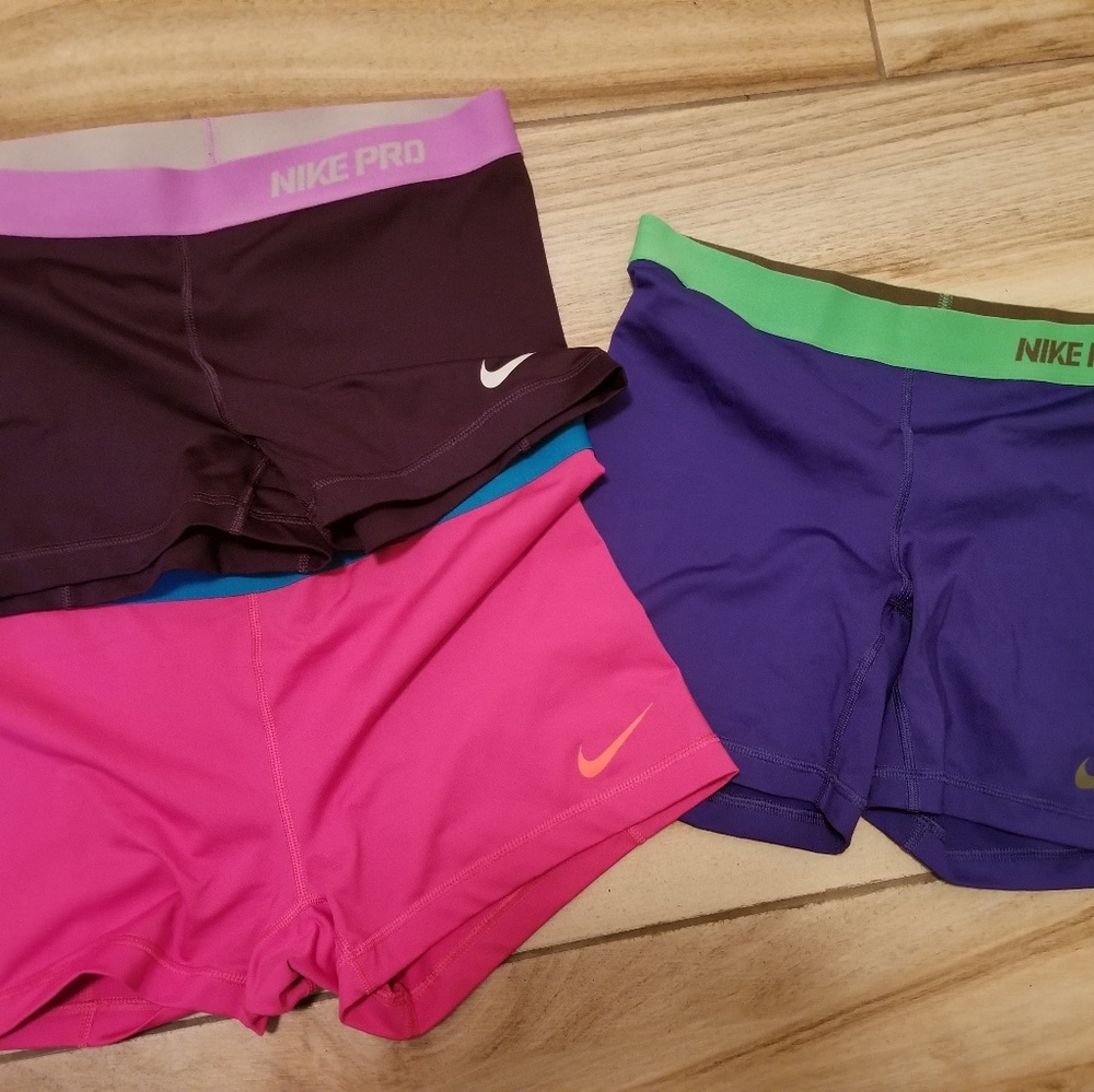 Nike pro dri fit shorts